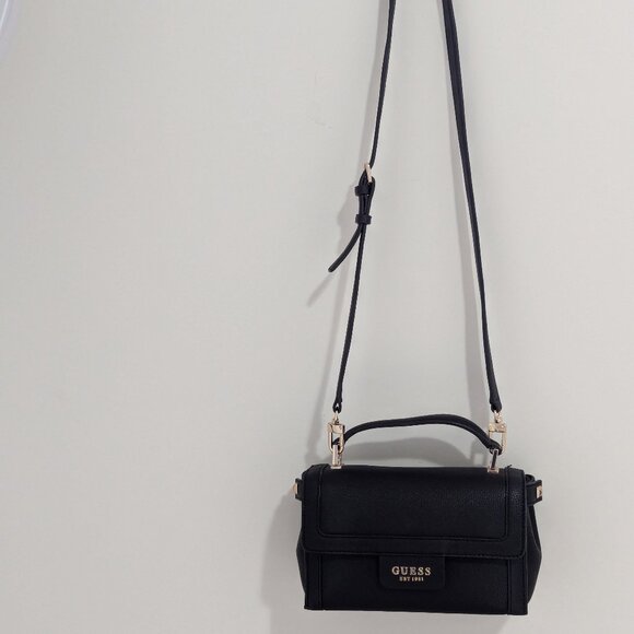 Guess ANGY Top Handle Flap Crossbody Bag - Picture 5 of 7